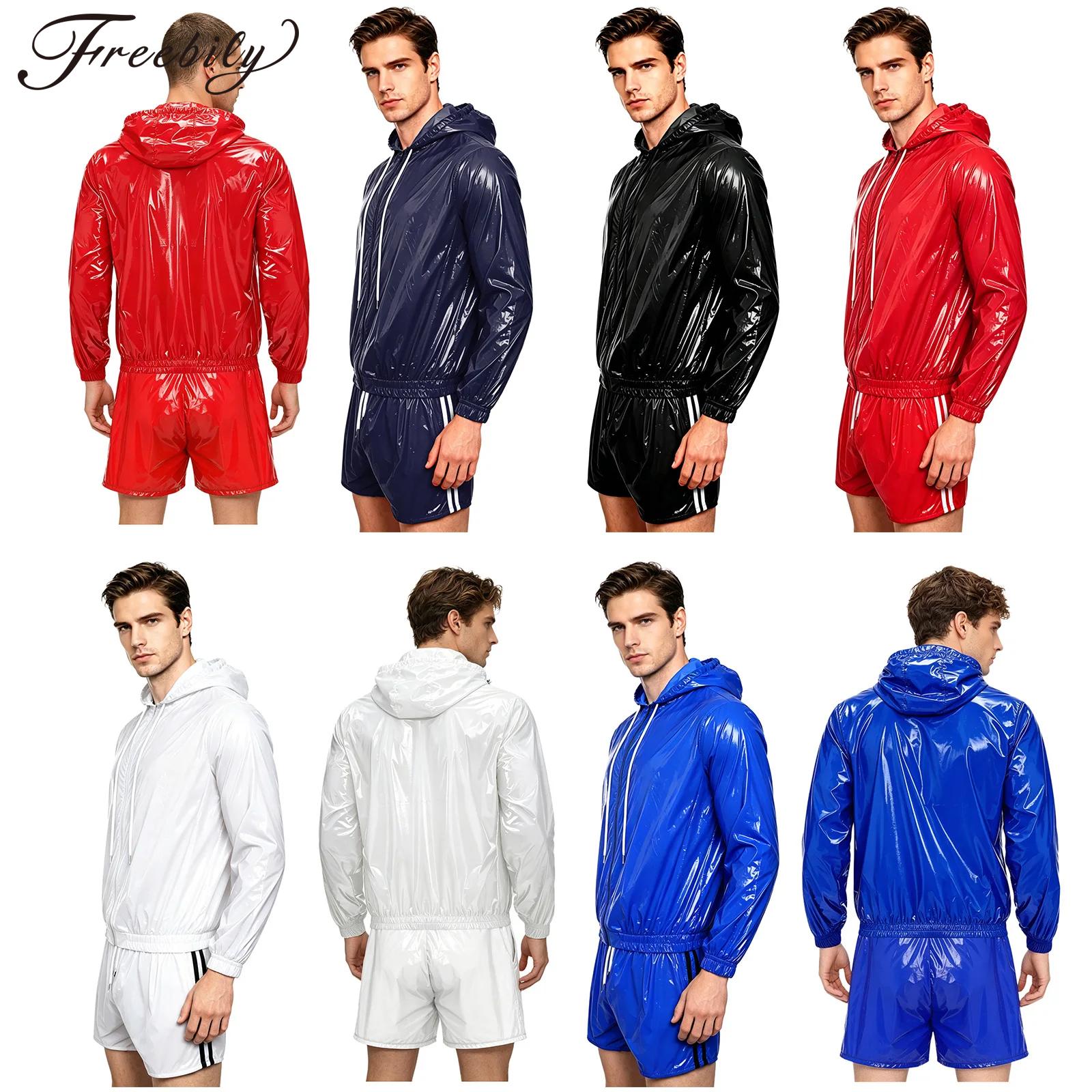 Windbreaker Men Zip - Conjunto de treino à prova d'água
