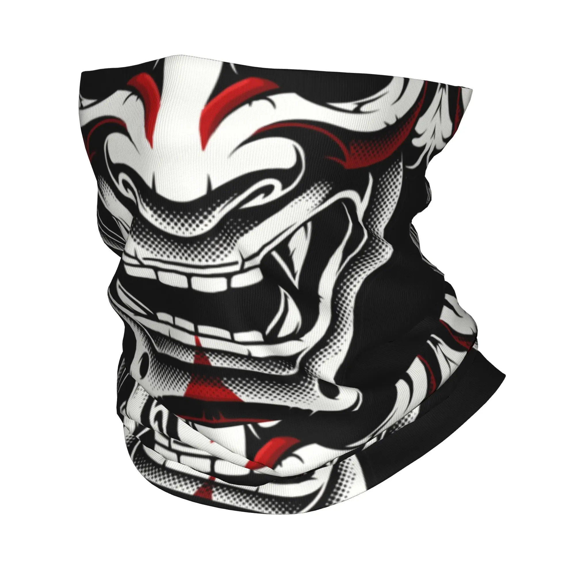 Men'S Fashion Rings - Nova Bandana Branca e Vermelha Okami