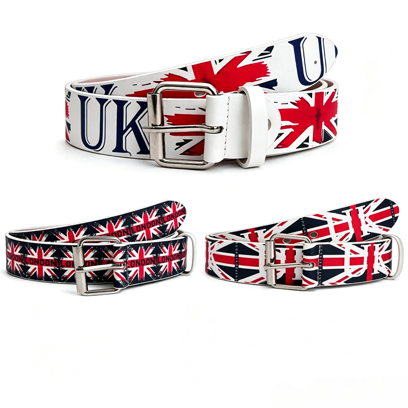 Men'S Fashion Uk - Cinto com Estampa da Bandeira Union