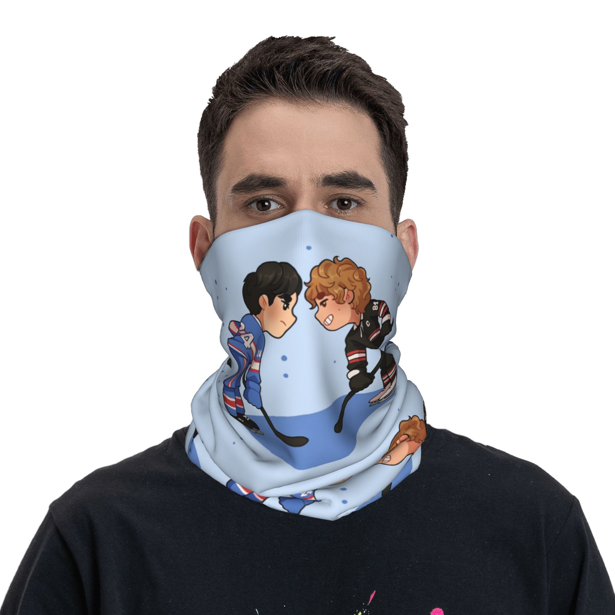 Men'S Fashion Rings - Balaclava Aquecida Personalizada R-Rivalryes para Esqui