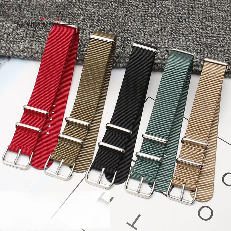 Mens Fashion In 1920 - Universal Durable Nylon Pulseira para Seiko