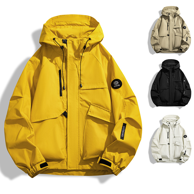 Windbreaker Men Zip - Jaqueta Impermeável Masculina para Atividades ao