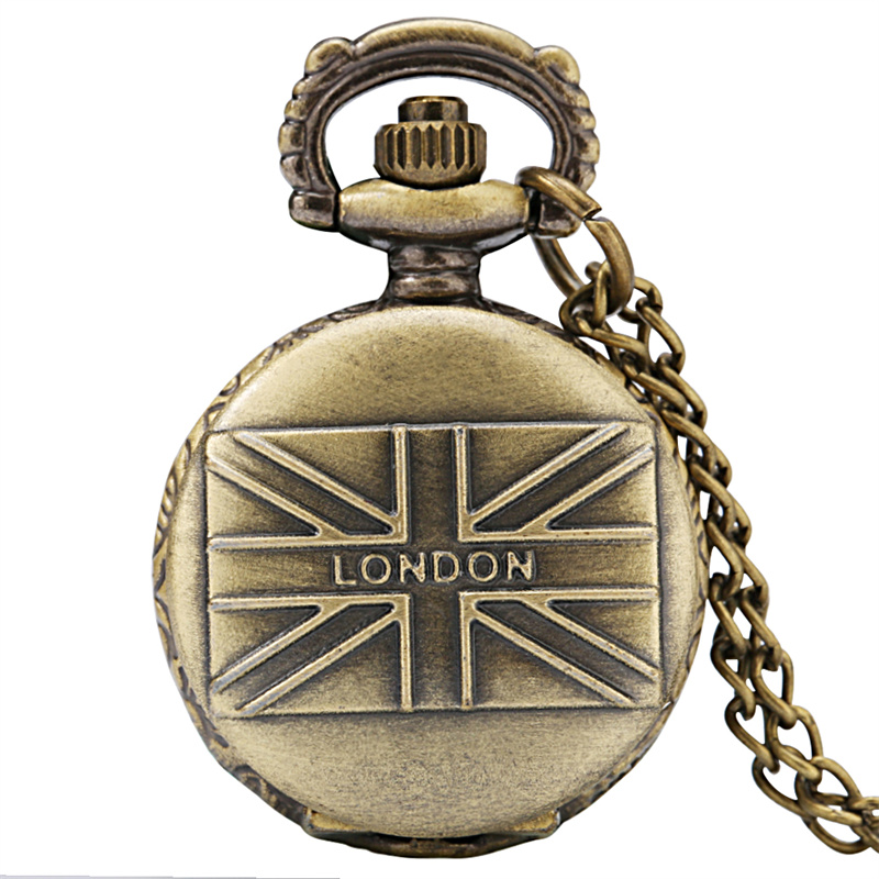 Men'S Fashion Uk - Relógio de Bolso Analógico de Quartzo