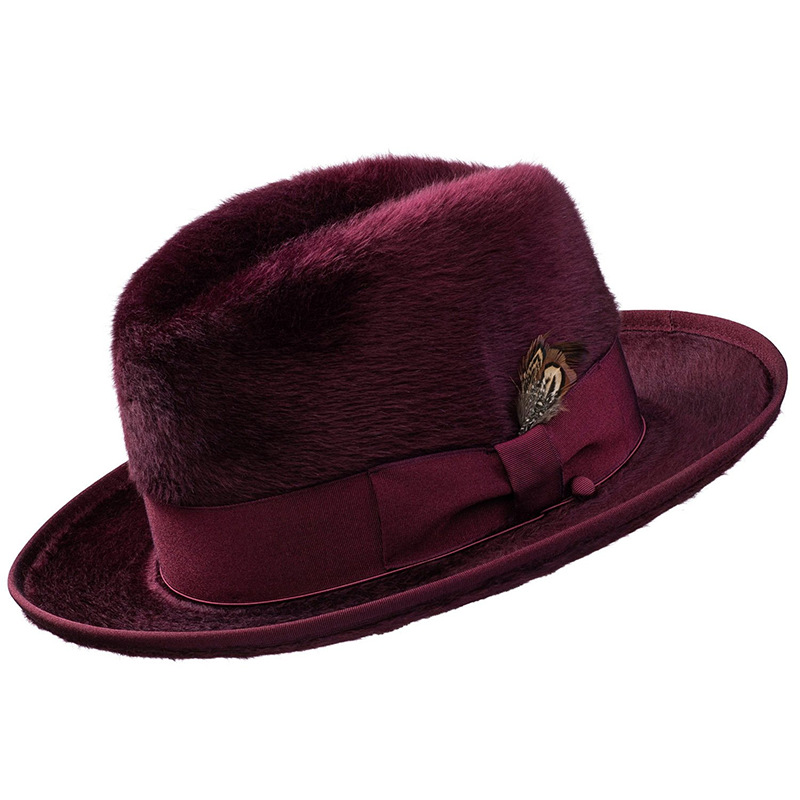 Men'S Fashion Hamburg - Chapéu de pele de vison para