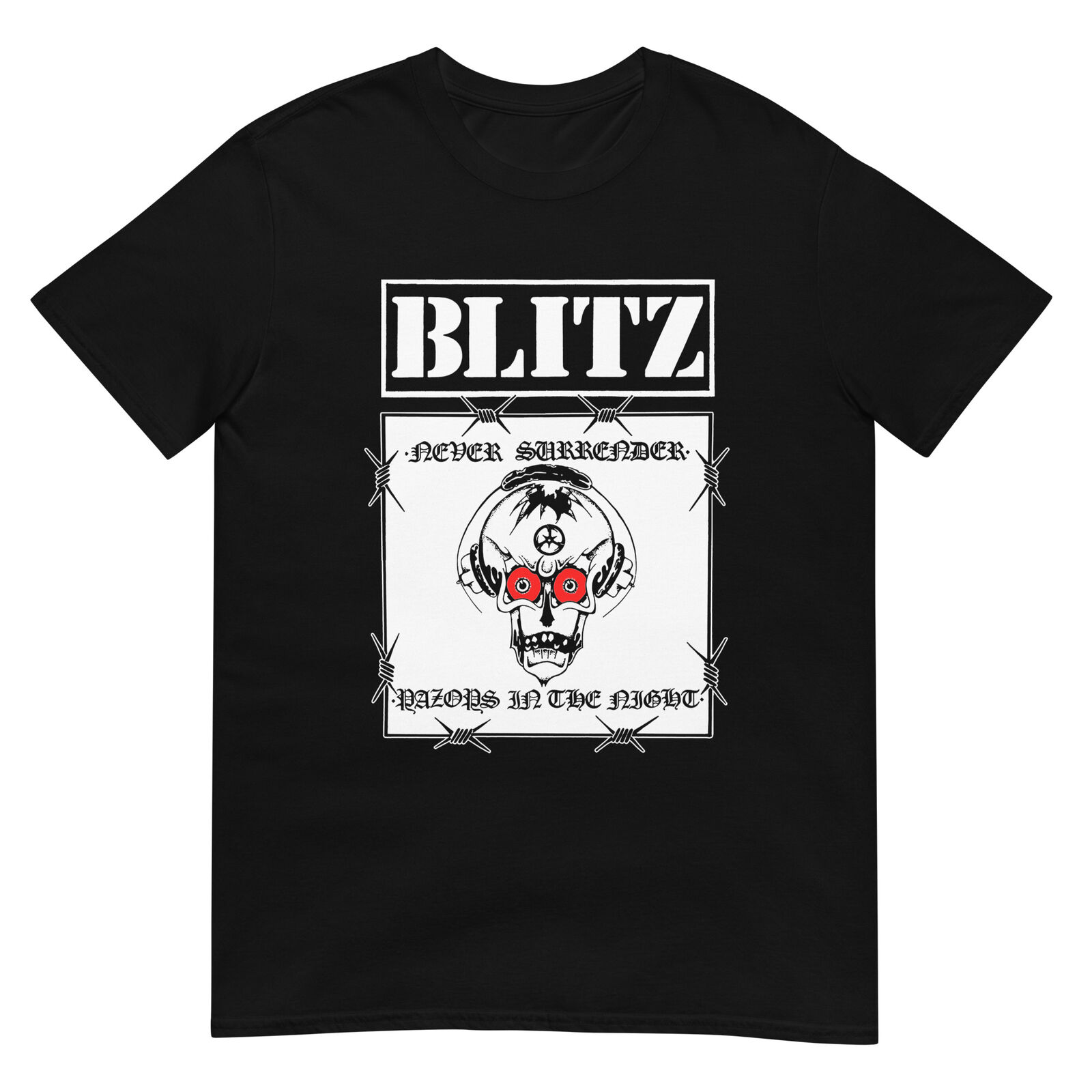 Men'S Fashion Uk - BLITZ RAZORS T-Shirt, UK Vintage PUNK