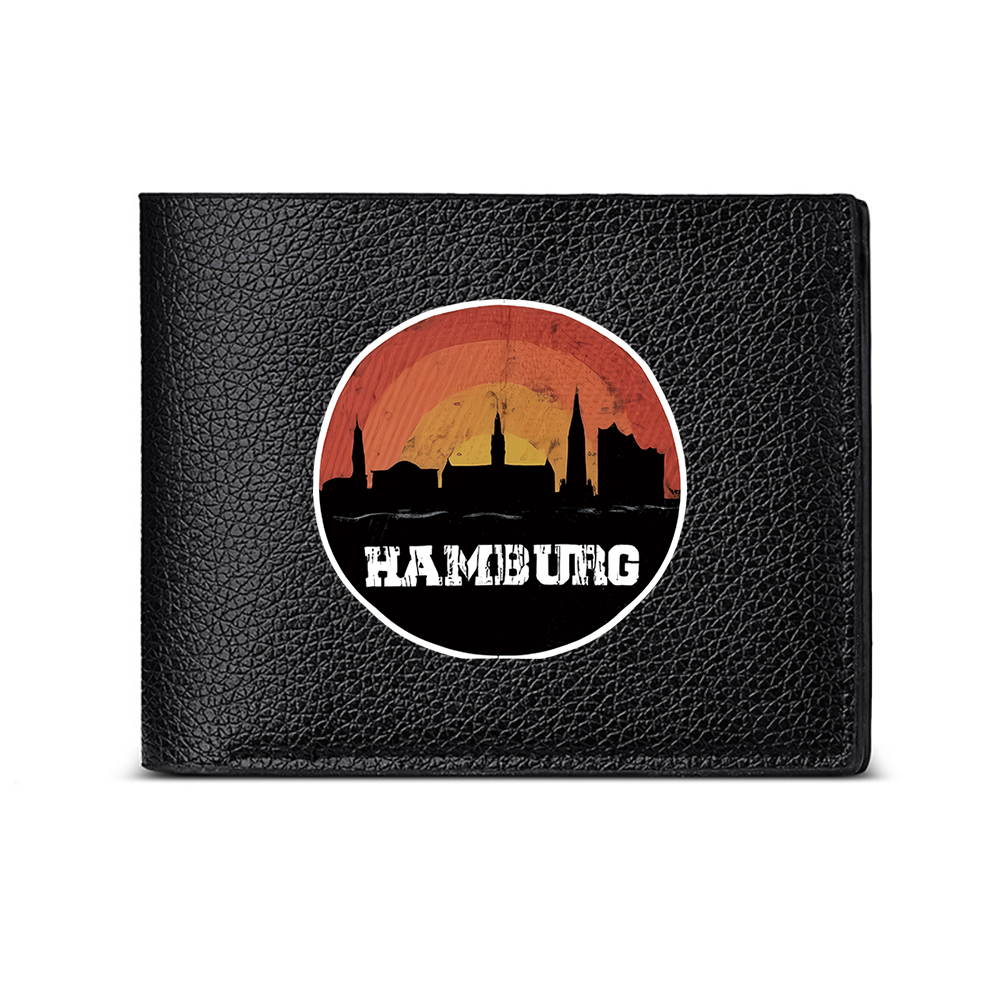 Carteira masculina com estampa - Men'S Fashion Hamburg avaliação e preço