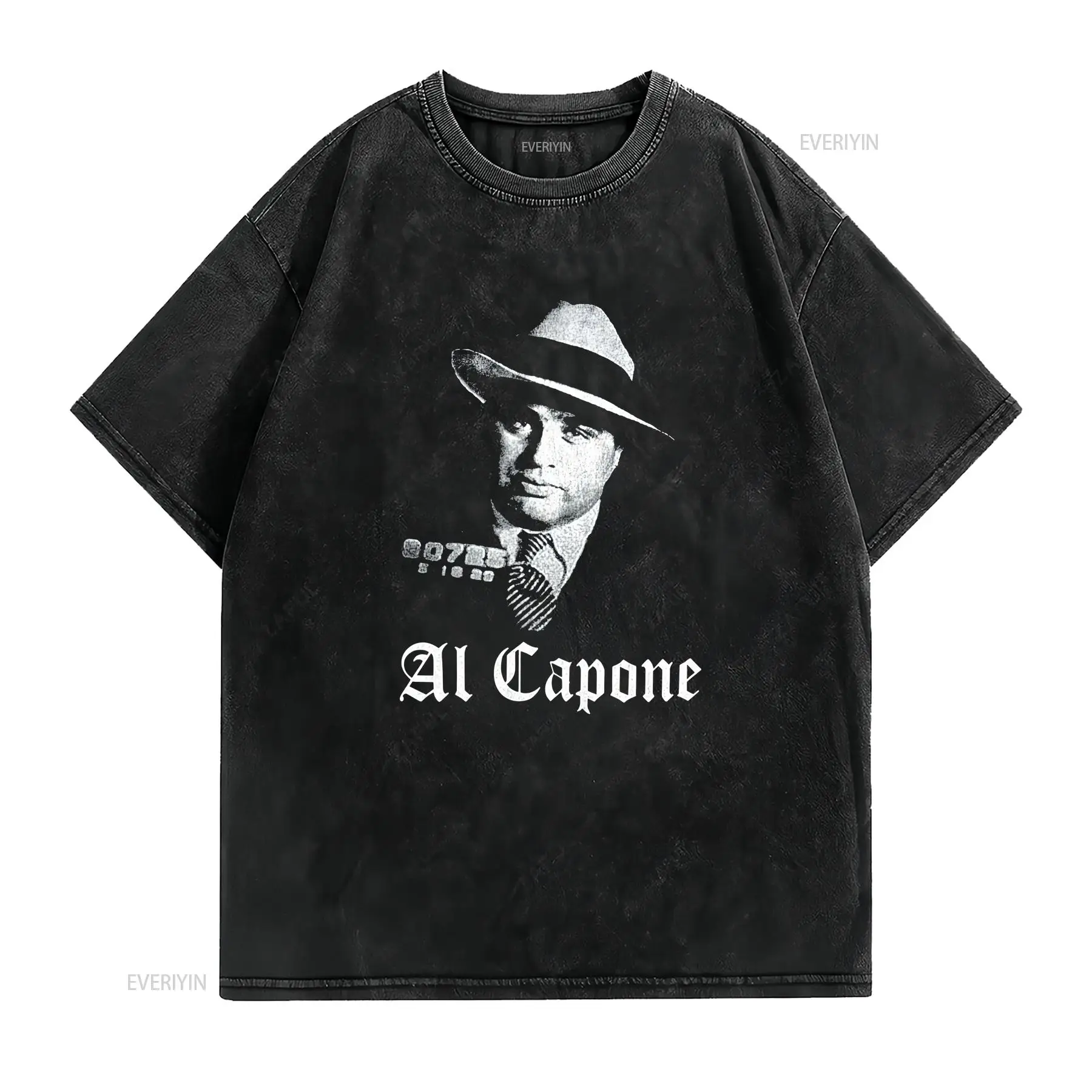 Camiseta Masculina Preta de Al - Mens Fashion In The 2000S avaliação e preço