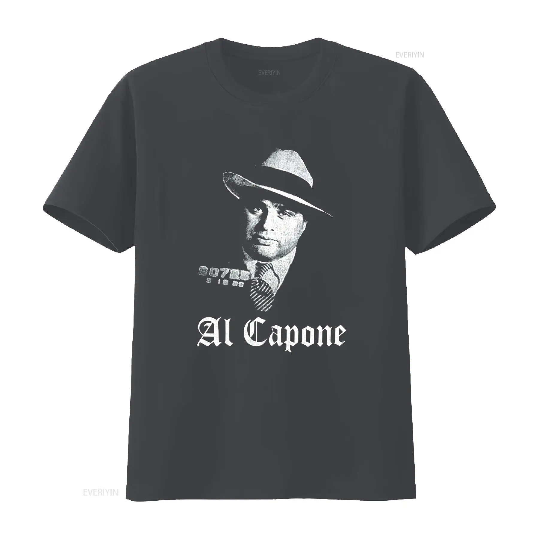 Camiseta Masculina Preta de Al - Mens Fashion In The 2000S avaliação e preço