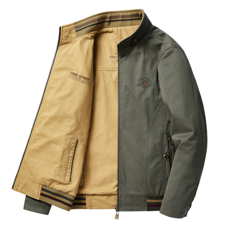 Jaqueta de caminhada dupla fac - Windbreaker Men Zip avaliação e preço