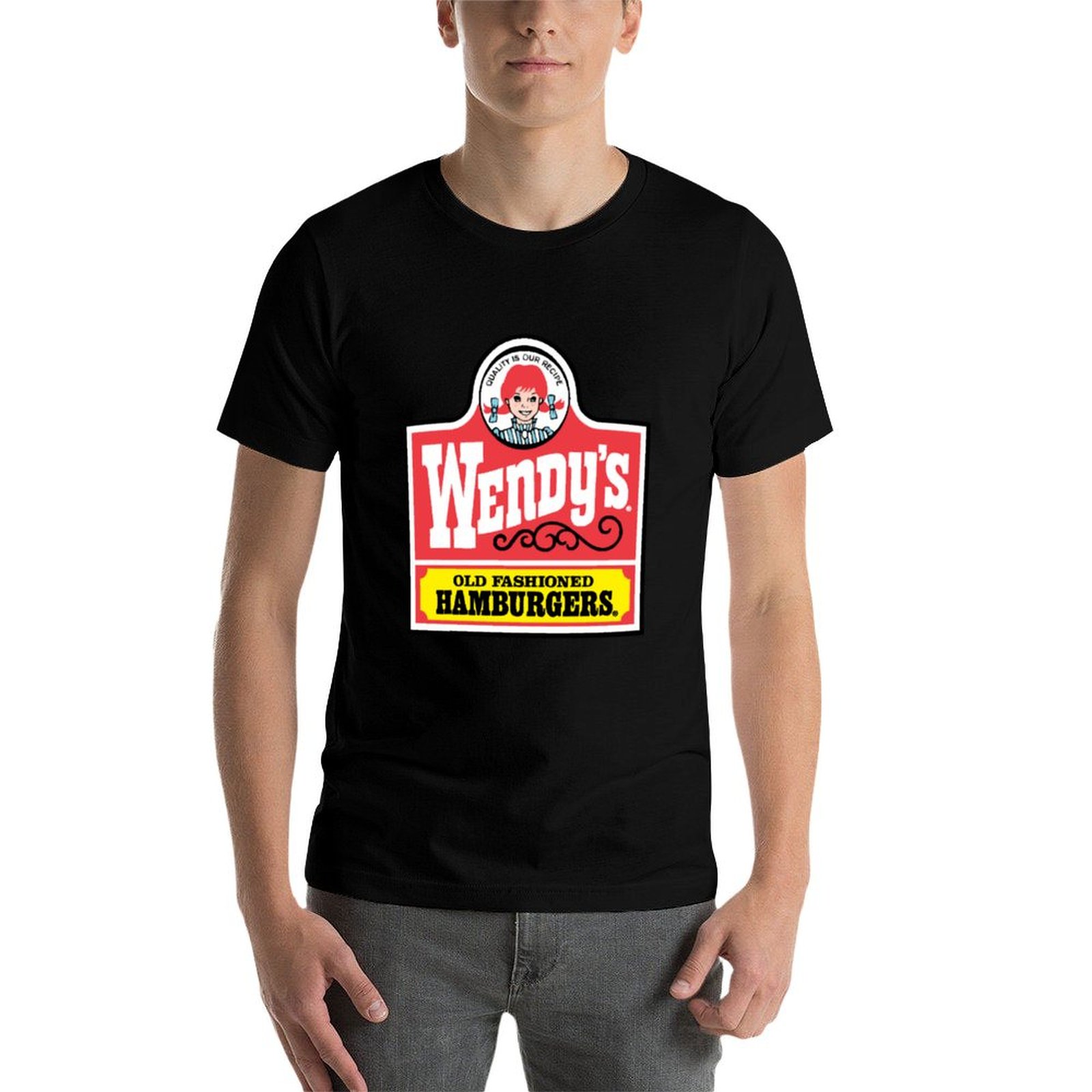 Camiseta Wendy's com estampa d - Men'S Fashion Hamburg avaliação e preço