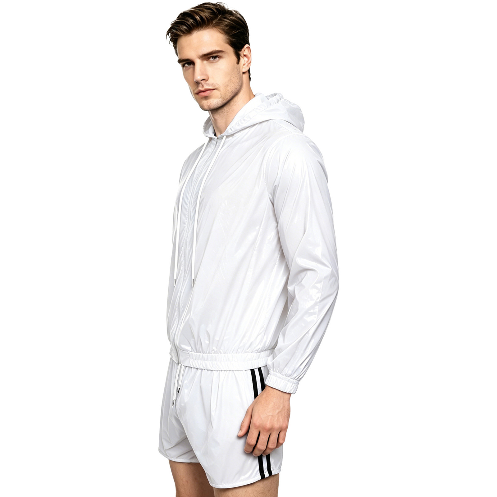 Conjunto de treino à prova d'á - Windbreaker Men Zip avaliação e preço