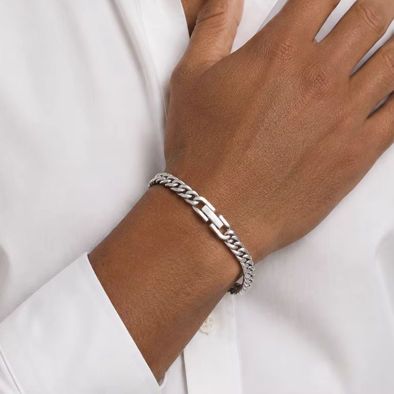 Nova Pulseira Masculina de Cor - Mens Fashion In 1920 avaliação e preço