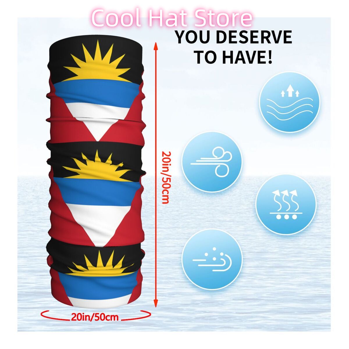 A bandeira de antígua e barbud - Men'S Fashion Rings avaliação e preço
