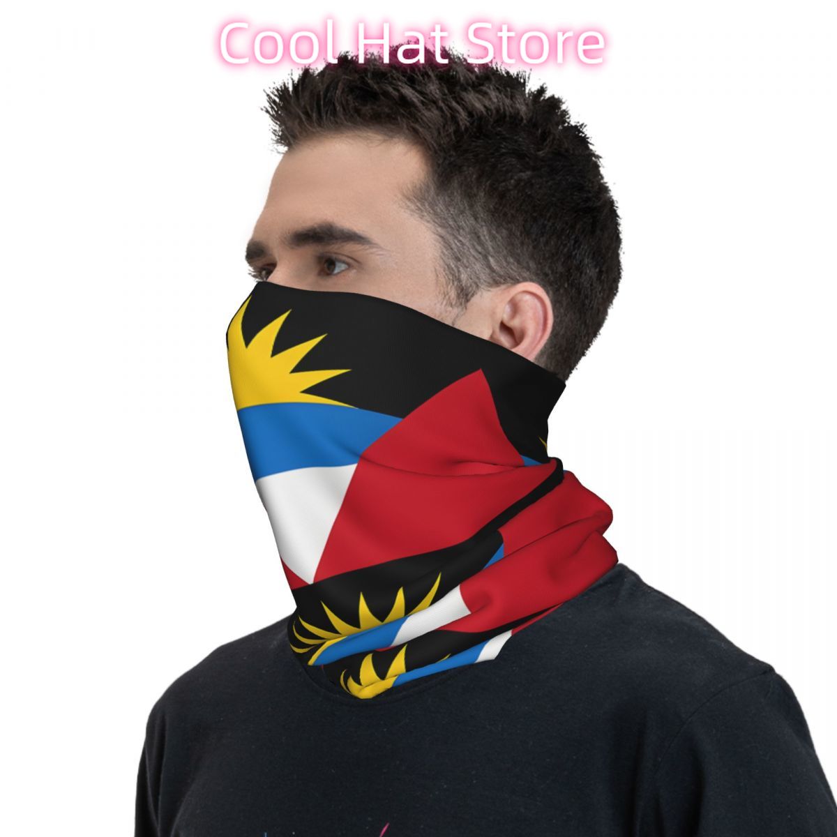 A bandeira de antígua e barbud - Men'S Fashion Rings avaliação e preço