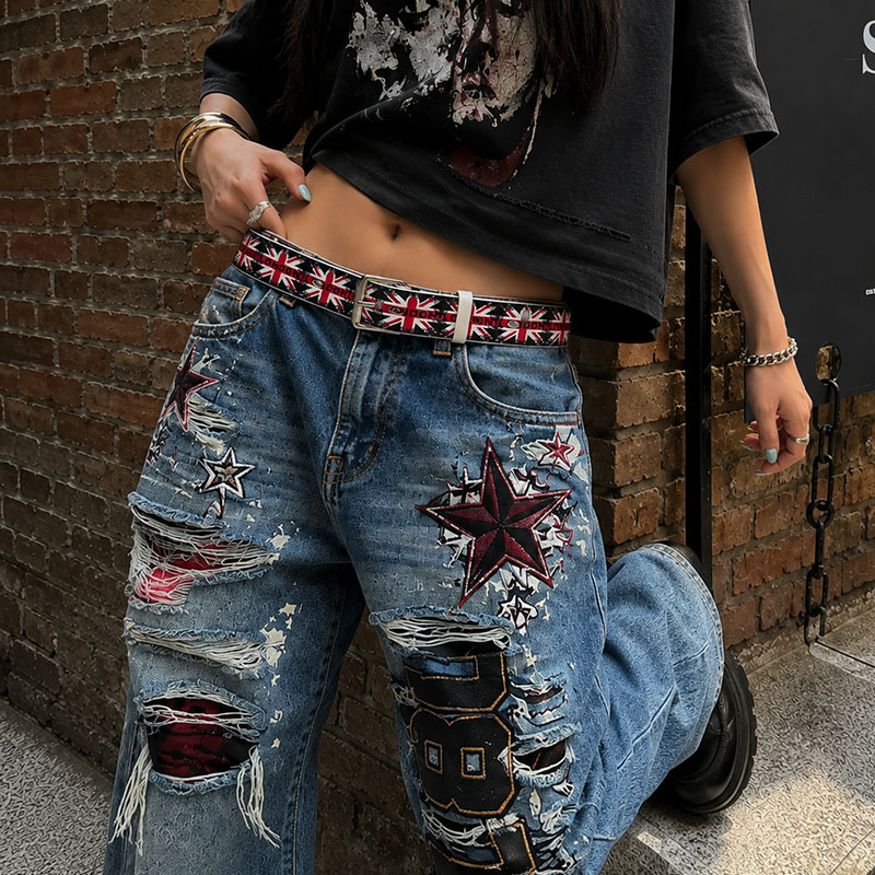 Cinto com Estampa da Bandeira  - Men'S Fashion Uk avaliação e preço