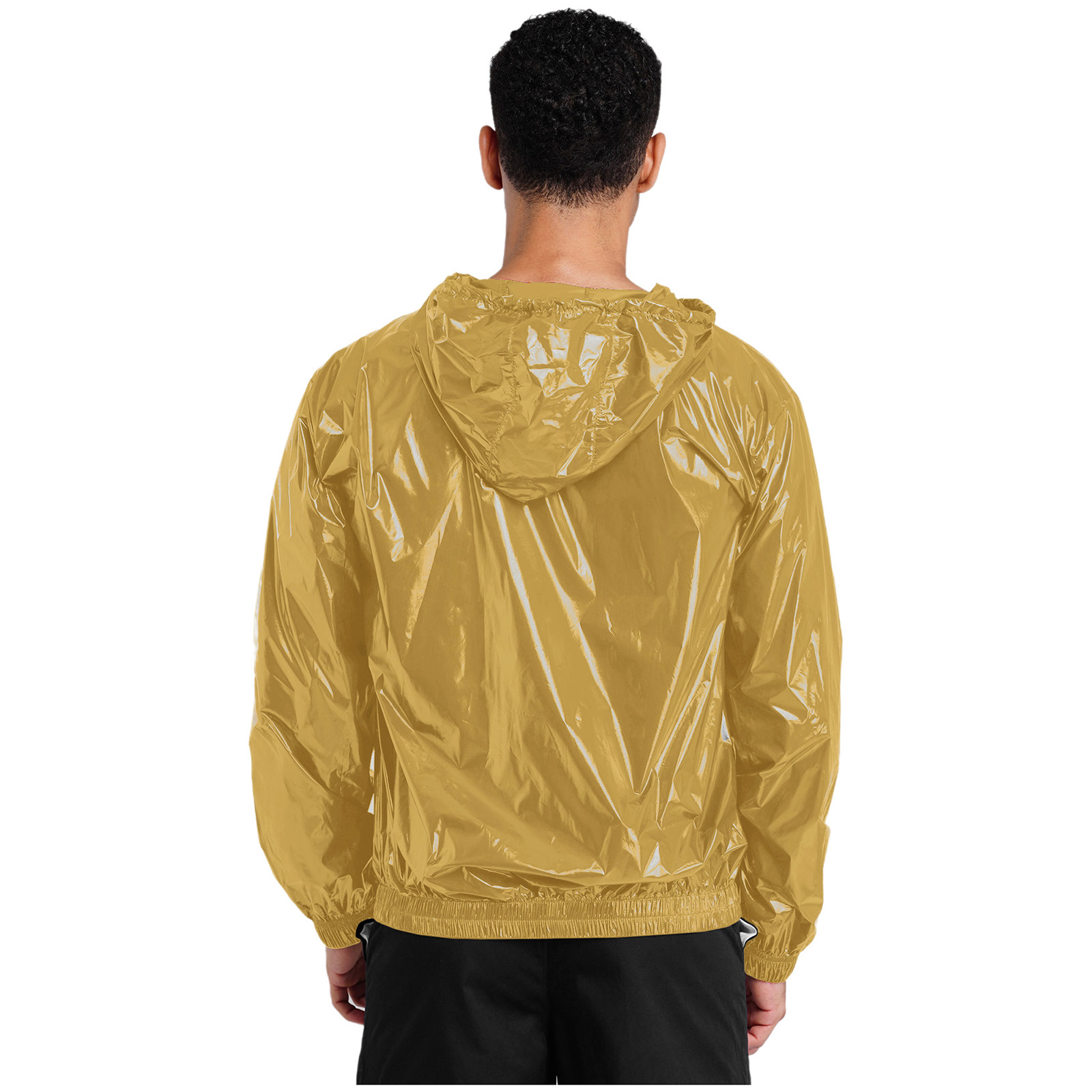 Jaqueta masculina à prova d'ág - Windbreaker Men Zip avaliação e preço