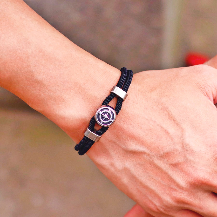 Pulseira de bússola náutica es - Milan Men'S Fashion avaliação e preço