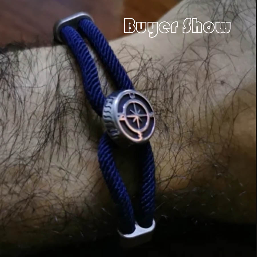 Pulseira de bússola náutica es - Milan Men'S Fashion avaliação e preço