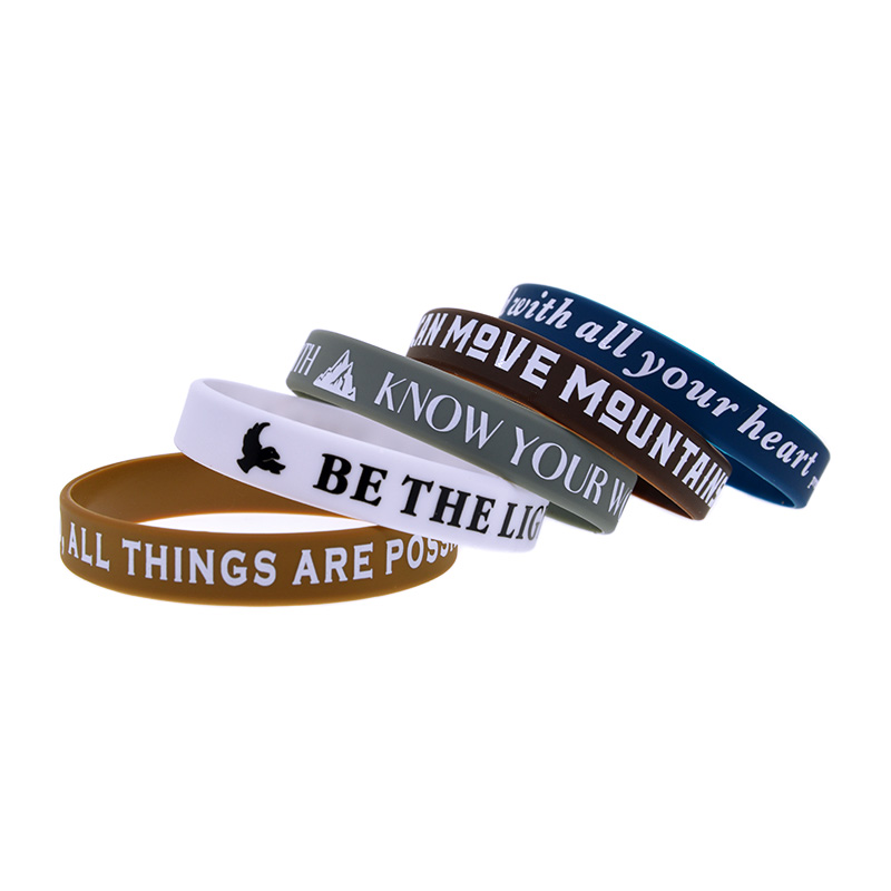 50 peças pulseiras de silicone - Mens Fashion In 1920 avaliação e preço