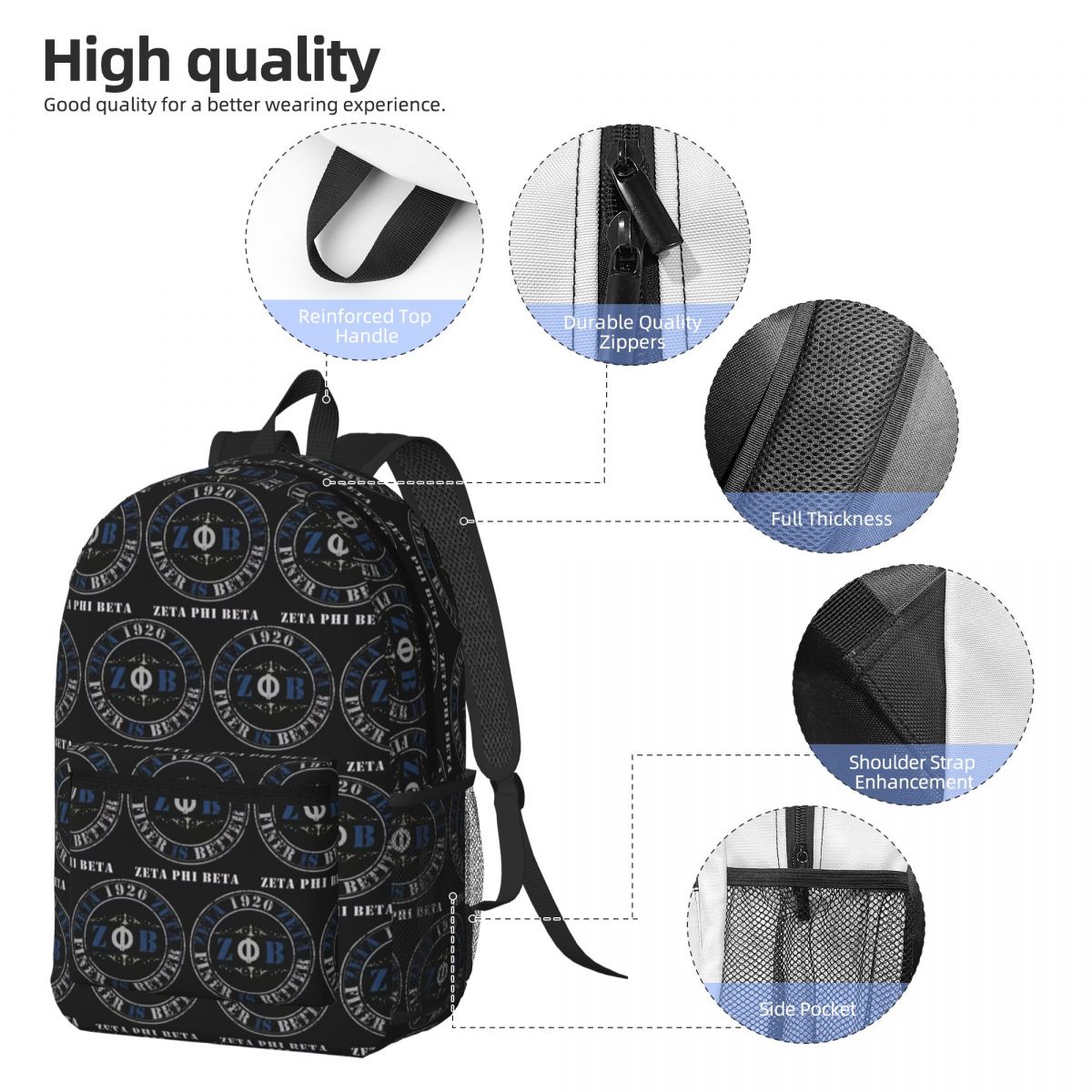 Mochila Fashion Zeta 1920 Zob  - Mens Fashion In 1920 avaliação e preço