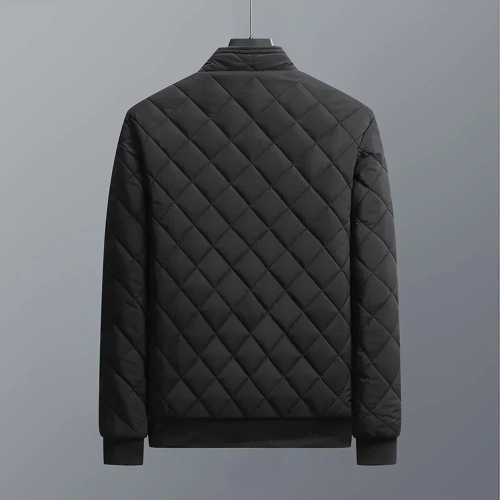 Jaqueta bomber forrada com lã  - Men'S Fashion Light Jacket avaliação e preço