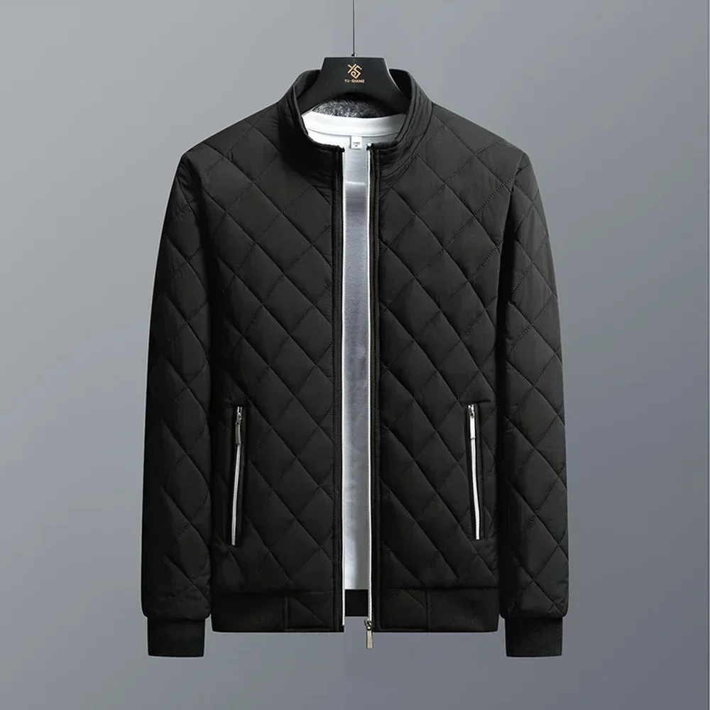 Jaqueta bomber forrada com lã  - Men'S Fashion Light Jacket avaliação e preço