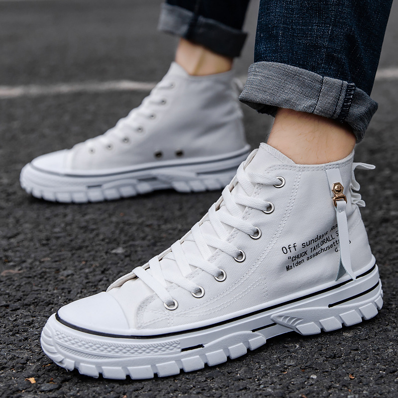 Tênis Masculino Cano Alto de L - Mens Fashion Summer 2025 avaliação e preço