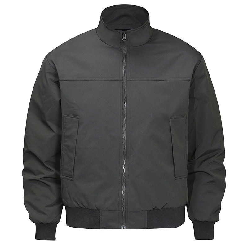 Jaqueta bomber masculina com g - Windbreaker Men Zip avaliação e preço