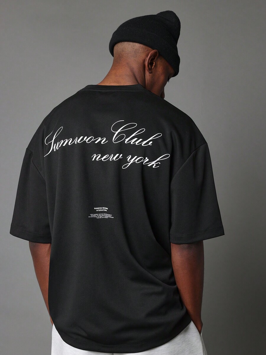Camiseta Oversized Premium SUM - York Men'S Fashion avaliação e preço