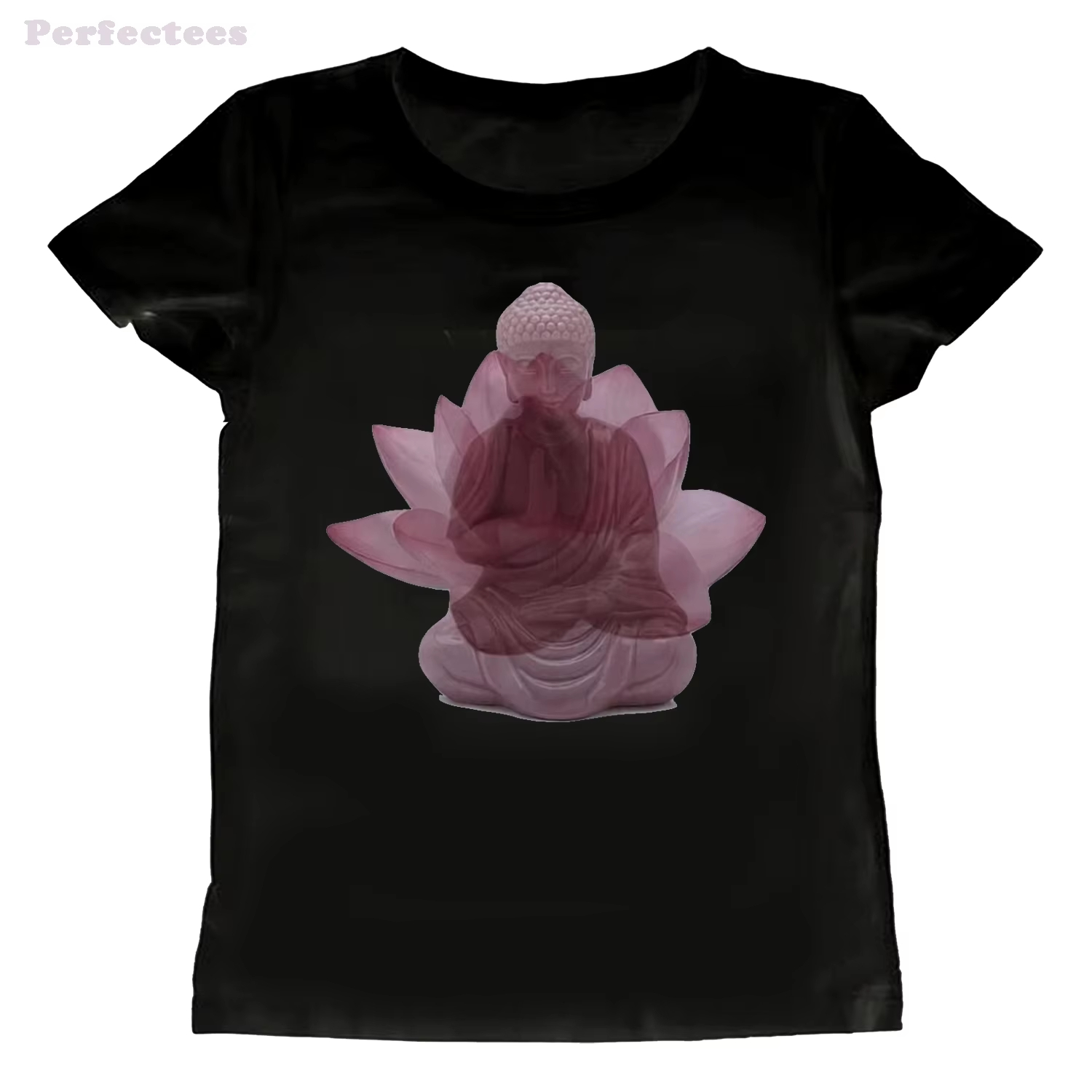 Camiseta Estampada Buda Lótus  - Mens Fashion In The 2000S avaliação e preço