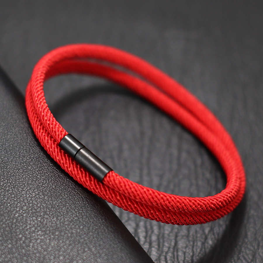 Lucky Red Men Pulseira Bilayer - Milan Men'S Fashion avaliação e preço