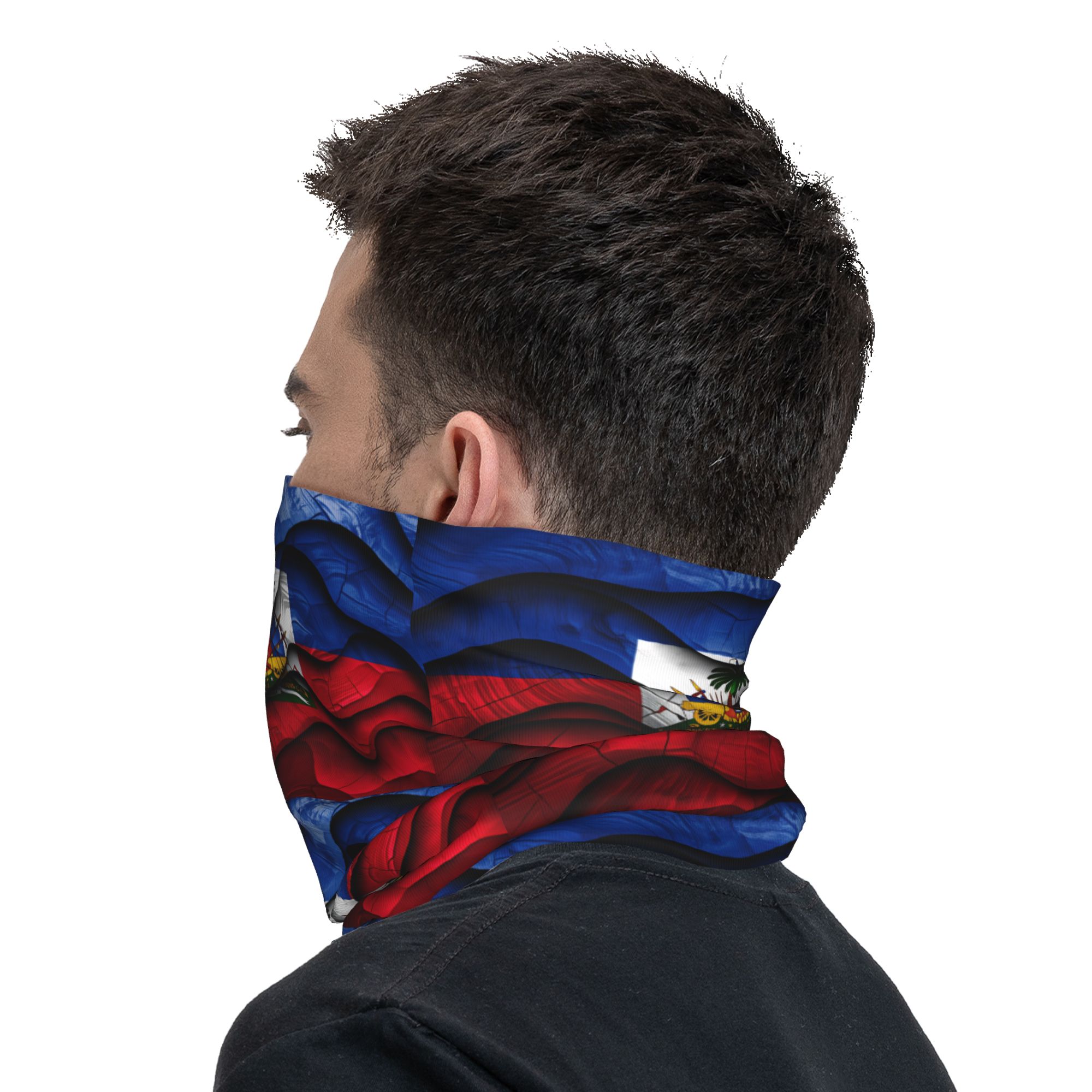 Balaclava com bandeira do Hait - Men'S Fashion Rings avaliação e preço
