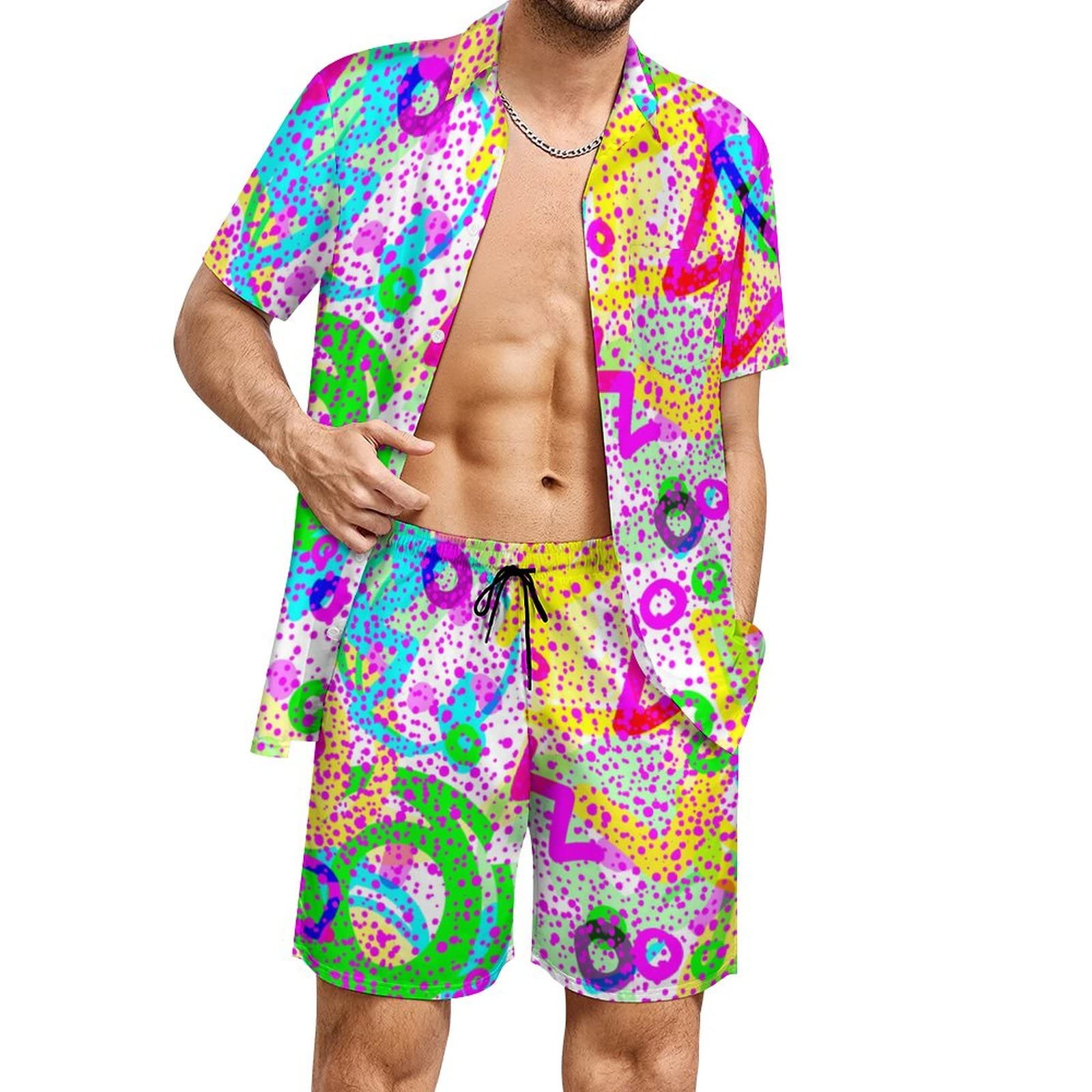 Conjunto de Camisa e Shorts Ma - Men'S Fashion Looks avaliação e preço