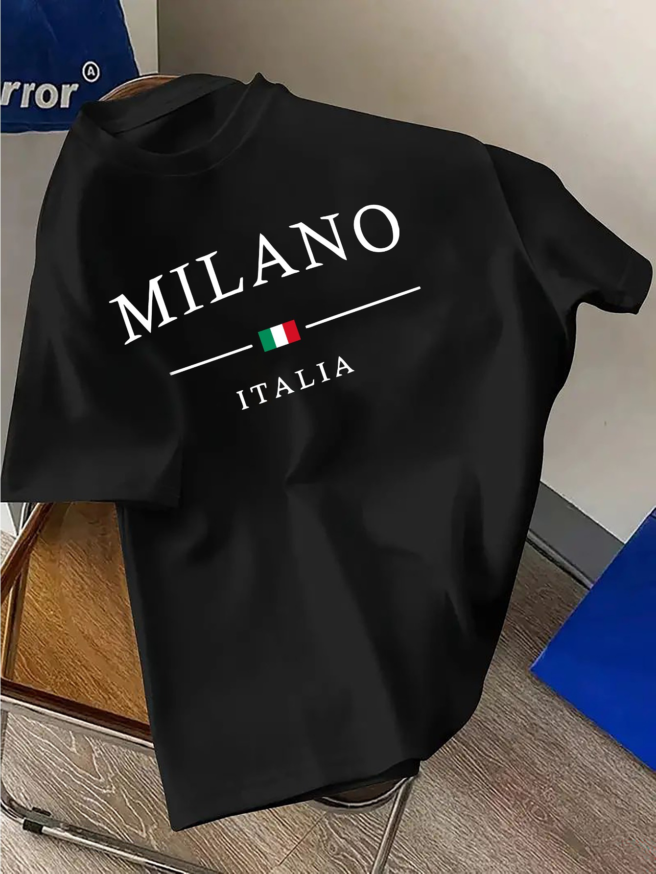 Camiseta masculina 100% algodã - Milan Men'S Fashion avaliação e preço
