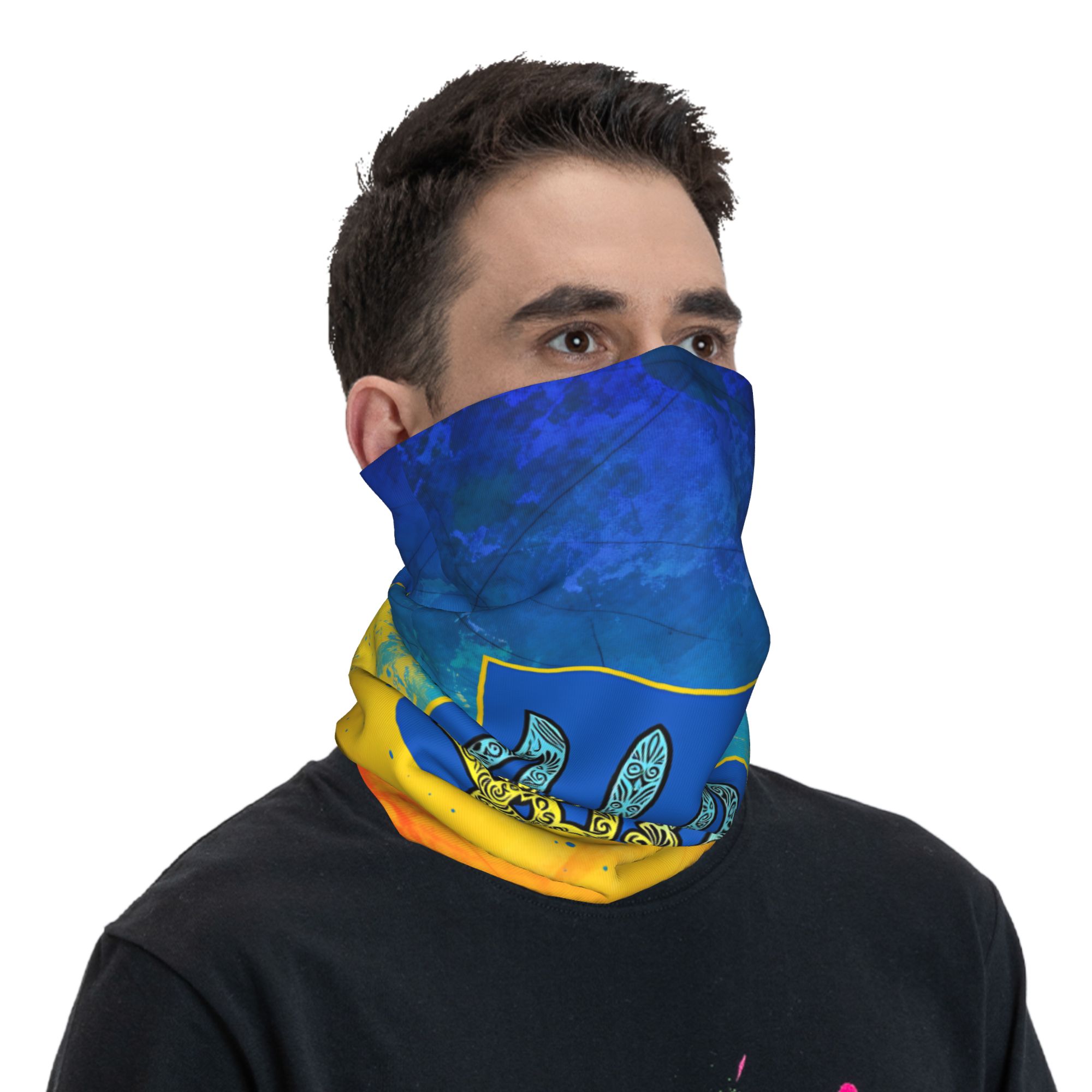 Balaclava com emblema tricolor - Men'S Fashion Rings avaliação e preço
