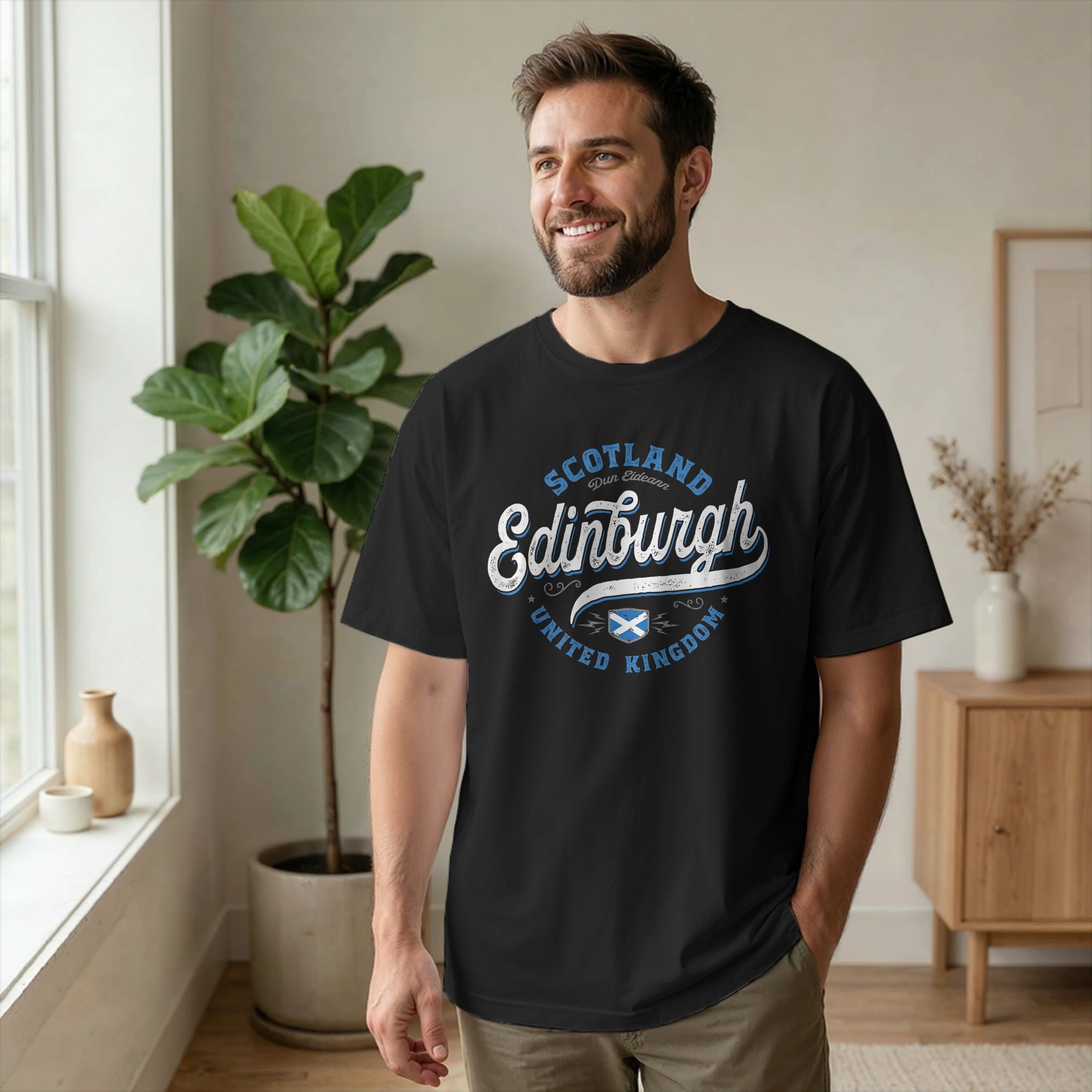 Camisetas masculinas de Edimbu - Men'S Fashion Uk avaliação e preço