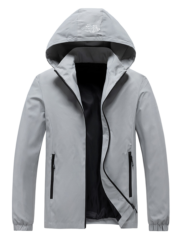 Jaqueta corta-vento masculina  - Windbreaker Men Zip avaliação e preço