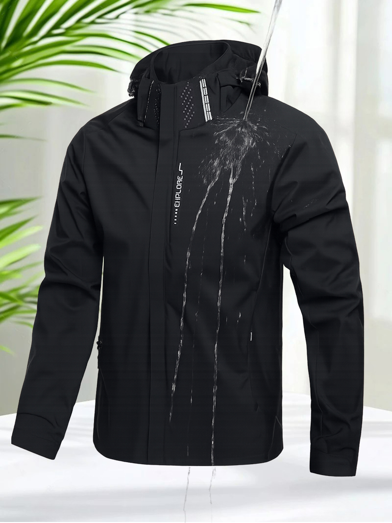 Jaqueta Impermeável Masculina  - Windbreaker Men Zip avaliação e preço
