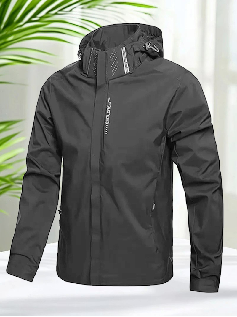 Jaqueta Impermeável Masculina  - Windbreaker Men Zip avaliação e preço