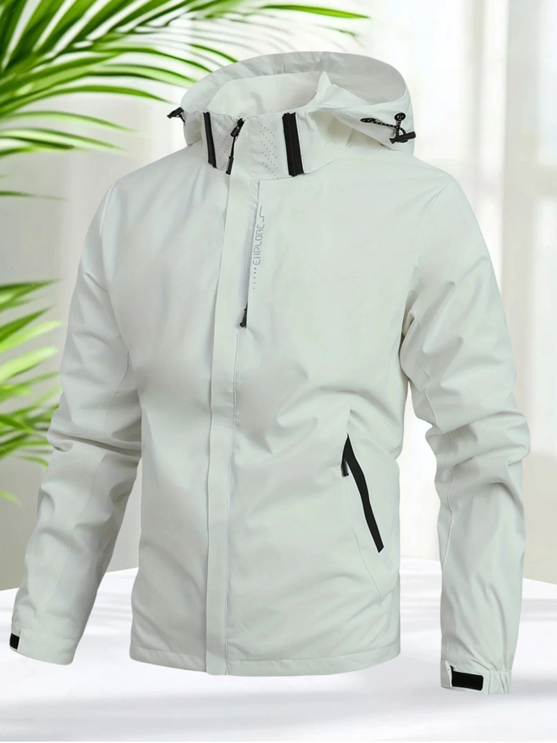 Jaqueta Impermeável Masculina  - Windbreaker Men Zip avaliação e preço