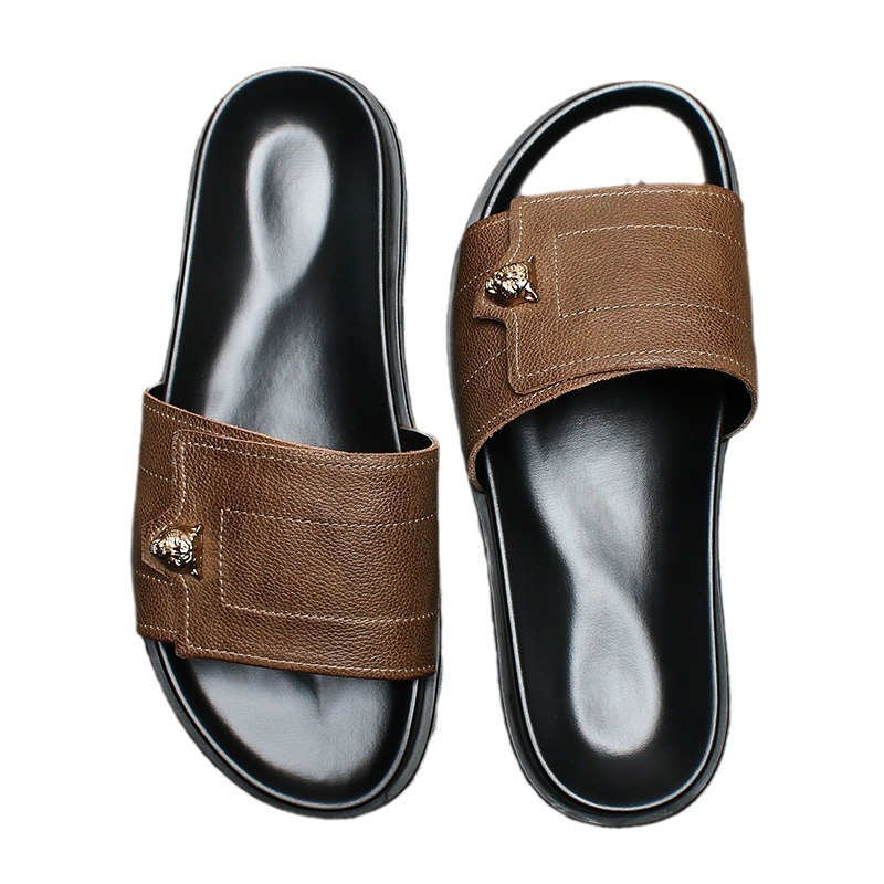 2025 novos chinelos de couro g - Mens Fashion Summer 2025 avaliação e preço