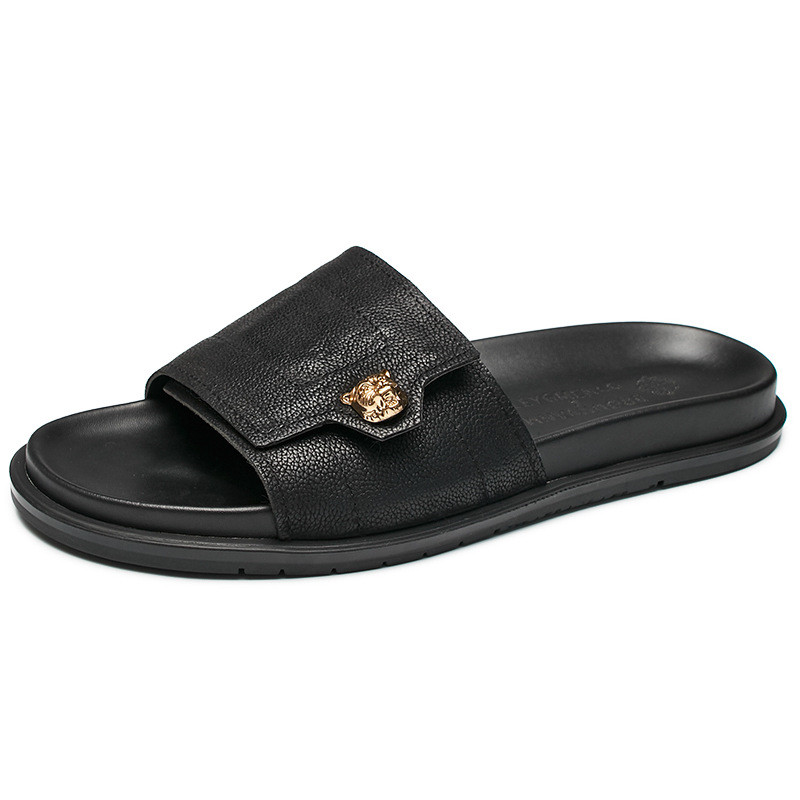 2025 novos chinelos de couro g - Mens Fashion Summer 2025 avaliação e preço