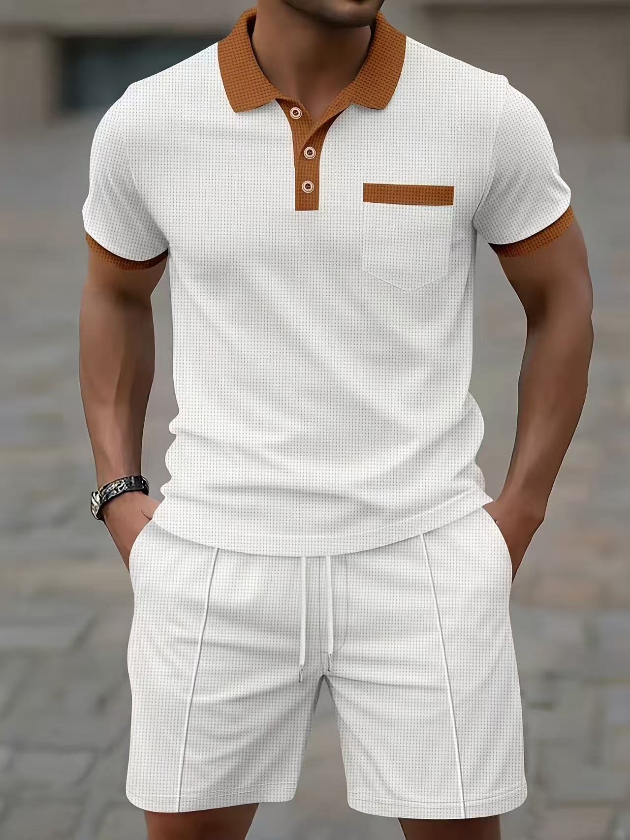 Conjunto de camiseta polo e sh - Men'S Fashion Rules avaliação e preço