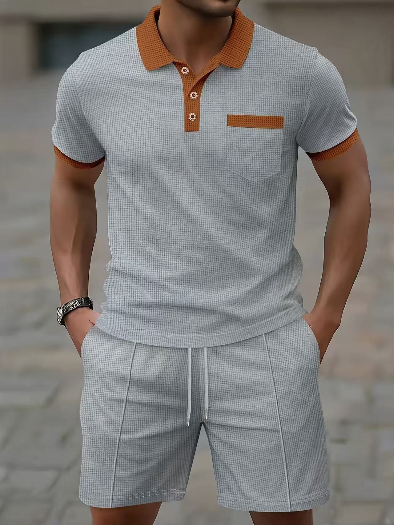 Conjunto de camiseta polo e sh - Men'S Fashion Rules avaliação e preço
