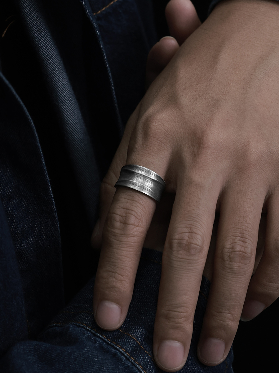 Anel Masculino Yinsu de Banda  - Men'S Fashion Rings avaliação e preço